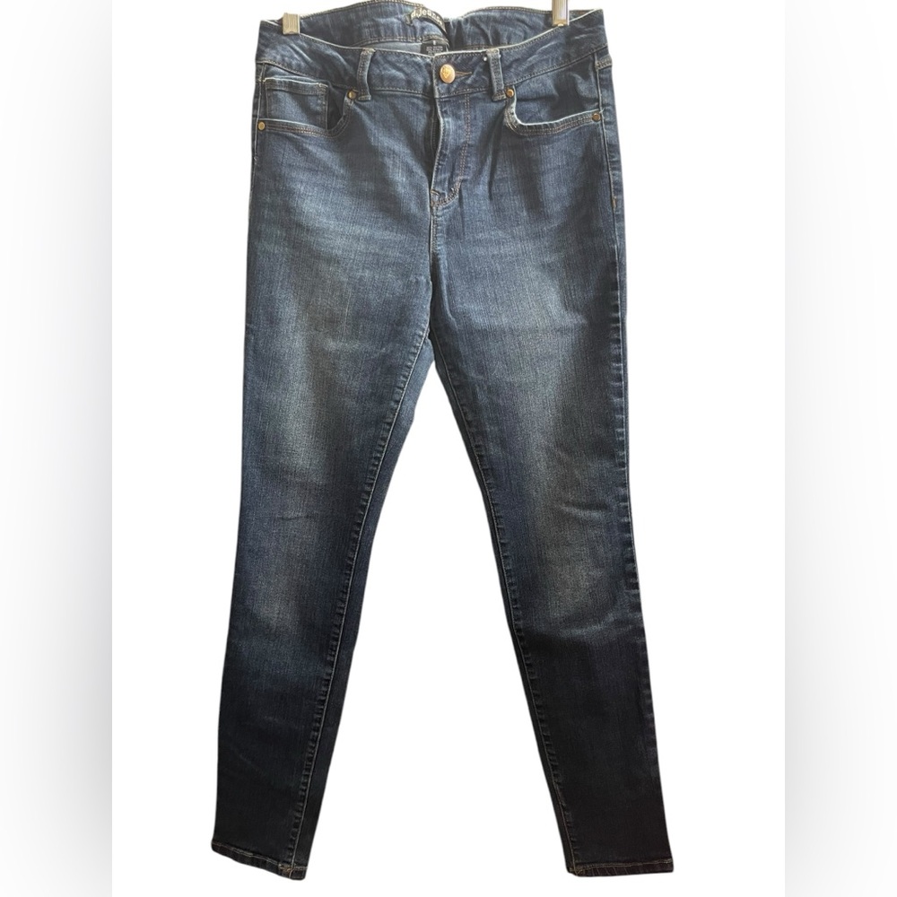d. jeans Blue Skinny Denim with Authentic Fading